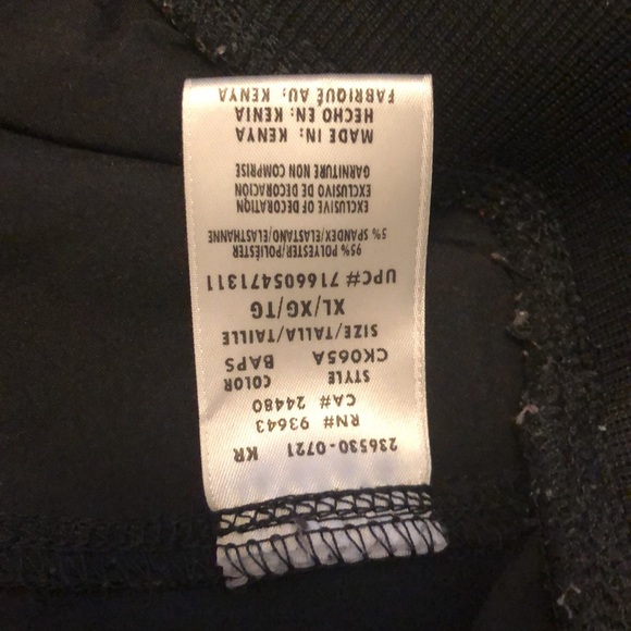 Cherokee Infinity Black Scrub Pants - Picture 5 of 5